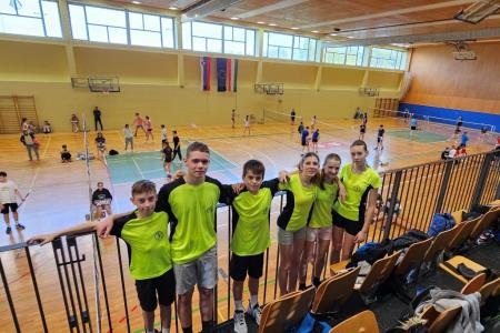 DP ekipno badminton s